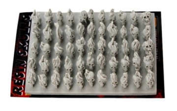 Набор для 3D-печати — «Resin Burning Skulls» — черепа, 30 шт.