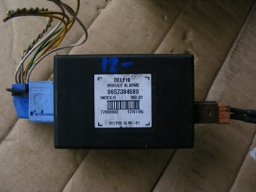 MODUL ŘÍZENÍ ALARMU PEUGEOT 407 307 9657384680