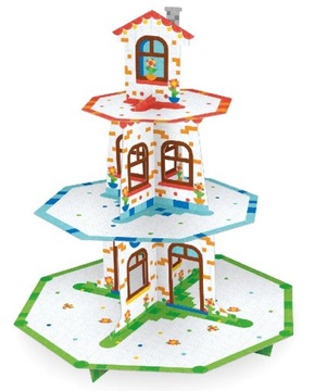 PATERA na babeczki Klocki Lego Block 3-poziomy