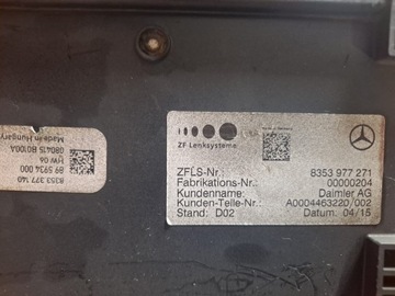 A0004463220 Sterownik Modem OSI SKRETNEJ Mercedes ACTROS AXOR ATEGO ZFLS