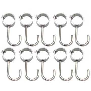 Вешалки из нержавеющей стали, прочный крючок для стержня H