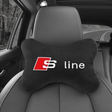 Автомобильная подушка для шеи, подголовник для Audi sline A4 B7 B8 B9 A3 8P 8V 8L A5 A6
