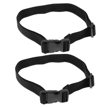 2pcs Heavy Duty Web Waist Belt With Buckle