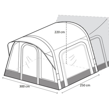 Перекаченный вестибюль Orion 300 2.0 без разъема- Вестфилд
