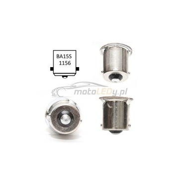 P21W ŻARÓWKA LED BA15S 12V CANBUS biała 420lm