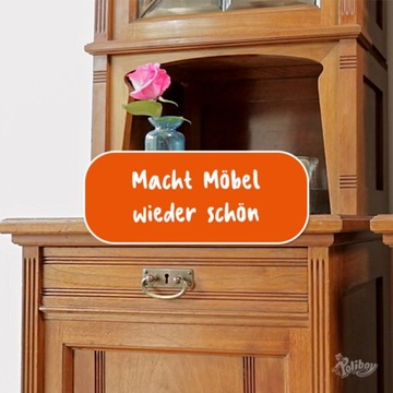 POLIBOY WOOD ЛАК СВЕТЛЫЙ И ТЕМНЫЙ 2X100мл