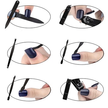 НАБОР ИНСТРУМЕНТОВ ДЛЯ МАНИКЮРА-ПЕДИКЮРА ДЛЯ НОГТЕЙ