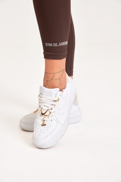 ЛЕГИНСЫ PUSH UP 2.0 DARK CHOCOLATE M GYM GLAMOUR