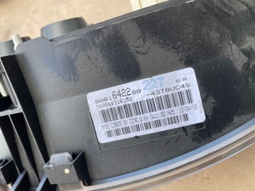 CITROEN BERLINGO II PEUGEOT PARTNER PŘÍSTROJOVÁ DESKA BUDÍKY EVROPA 9801642280