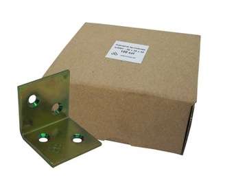 Kątownik łącznik ciesielski 30x30x30 x2,0mm 100szt