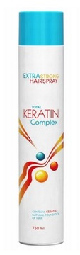CECE TOTAL KERATIN COMPLEX LAKIER DO WŁOSÓW BARDZO MOCNY Z KERATYNĄ 750ML