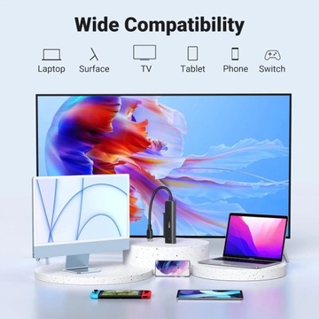 USB-C — адаптер SATA 2.5 HDD SSD UASP Thunderbolt 3