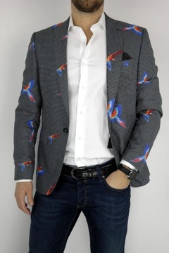 GIOVANNI PERA Куртка мужская Д012 попугаи (М 50)