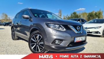 Nissan X-Trail III Terenowy 1.6 DIG-T 163KM 2017 Nissan X-Trail 1.6T 163KM manual kamery 360 panorama climatronic el klapa