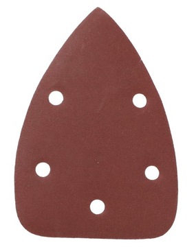 Шлифовальная бумага на липучке DELTA IRON 98x140 ДЛЯ ШЛИФОВАЛЬНОЙ БУМАГИ gr220 набор 5 шт.