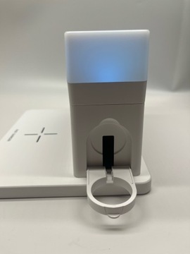 БЕСПРОВОДНОЕ ЗАРЯДНОЕ УСТРОЙСТВО ДЛЯ iPHONE индукционное С ЧАСАМИ