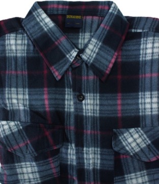 KOSZULA POLAROWA MĘSKA CIEPŁA NA GUZIKI POLAR 4XL P103