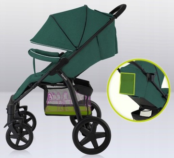 КОЛЯСКА, БОЛЬШИЕ КОЛЕСА, С МОСКИТНОЙ СЕТКОЙ, ДЛЯ РЕБЕНКА ВЕСОМ ДО 22 КГ