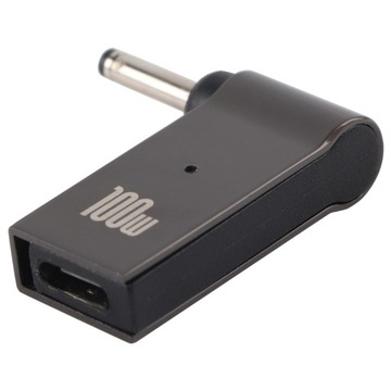 Тип C женский адаптер USB-DC pd чип быстрой зарядки коленчатый дизайн компактный