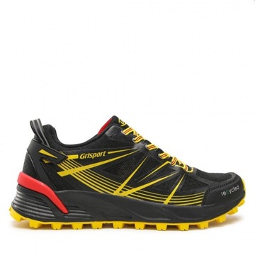 Buty trekkingowe GRISPORT 81000 czarny żółty 46