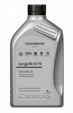 Oryginalny olej VW LongLife IV 0W20 508.00/509.00