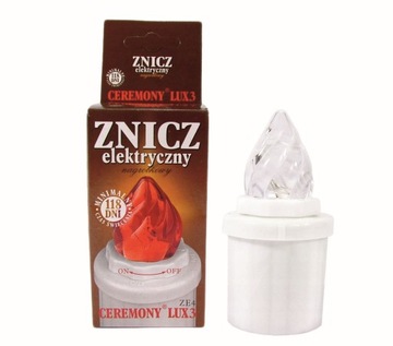 Wkład elektryczny LED znicz świeca LED 118dni