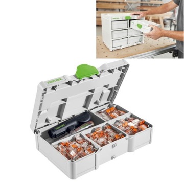 Festool Zestaw zacisków Wago SYS3 S dla elektryka 578118