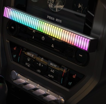 СВЕТОВАЯ ПАНЕЛЬ RGB СВЕТОДИОДНАЯ ЛЕНТА МИГАЮЩАЯ МУЗЫКА РИТМ СВЕТОДИОДНАЯ ПАНЕЛЬ МИГАЮЩАЯ ЗВУКОВАЯ ПАНЕЛЬ WOW