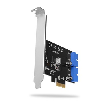 PCEU-034VL Kontroler PCIe 2x wewnętrzny 19-pinowy
