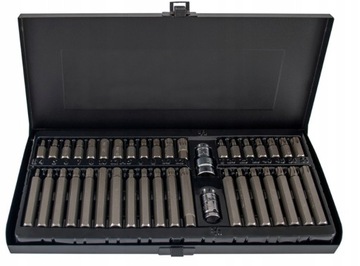 НАКОНЕЧНИКИ ДЛЯ ОТВЕРТКИ YATO TORX С ШЕСТИГРАННОЙ ШПИНКОЙ YT-0400