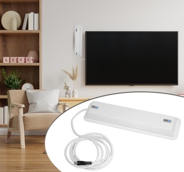 ЦИФРОВАЯ ВНУТРЕННЯЯ АНТЕННА DVB-T2 4K универсальная мини