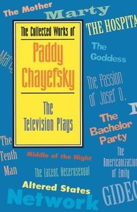 APPLAUSE BOOKS CHAYEFSKY PADDY