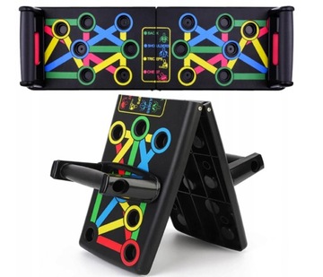 ДОСКА + РУЧКИ ДЛЯ ОТЖИМАНИЙ CHALLENGE 14В1