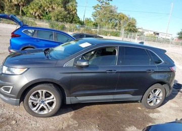 Ford Edge II 2018 Ford Edge 2018r., Titanium, 2L, od ubezpieczalni 2.0 Benzyna 248KM, zdjęcie 3