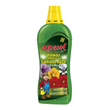 NAWÓZ DO ROŚLIN BALKONOWYCH 0,75L AGRECOL