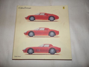 Książka ANTQ4333 L'Idea Ferrari Fabbri Editori 1990 By BCS 1994