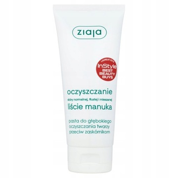 ZIAJA PASTA PRZECIW ZASKÓRNIKOM LIŚCIE MANUKA 75ML