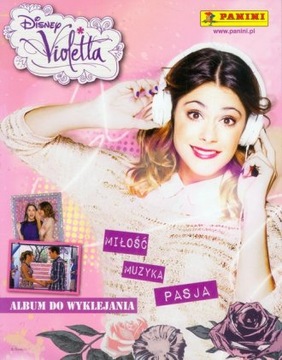 Disney Violetta Album do wyklejania Praca zbiorowa