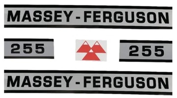 NAKLEJKI NA MASKĘ MASSEY FERGUSON MF255