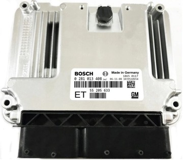 JEDNOTKA ECU OPEL VECTRA C 55205633 0281013408 + PIN
