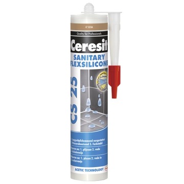Ceresit CS 25 SIENA silikon sanitarny 280 ml