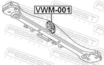 FEBEST VWM-001 ZAVĚŠENÍ AUTOMATICKÁ SKŘÍŇ ŘAZENÍ