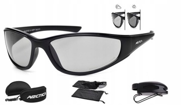 OKULARY ARCTICA S-140FP FOTOCHROMOWE Z POLARYZACJĄ SPORTOWE FILTRY UV