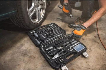 M4K Набор инструментов для гаража, торцевые ключи 90 шт. NEO-TOOLS 10-100