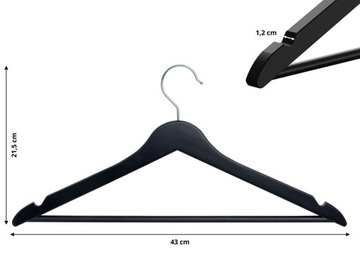 ДЕРЕВЯННАЯ ВЕШАЛКА ДЕРЕВЯННЫЕ ВЕШАЛКИ x20 ОДЕЖДА