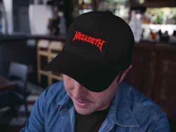 Бейсболка MEGADETH с нашивкой