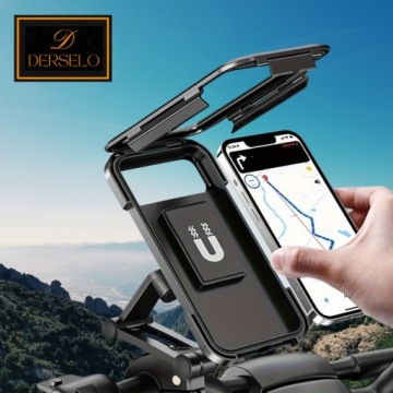 Поворотный велосипедный держатель для телефона Водонепроницаемый Сейф Универсальный