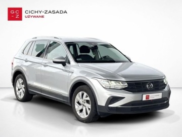 Volkswagen Tiguan II SUV 1.5 TSI EVO 150KM 2020 Volkswagen Tiguan SalonPL 150KM TSI DSG LifePremiumZimowyChrom ACC 18 ASO, zdjęcie 2