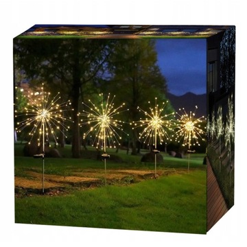 2x LAMPA SOLARNA OZDOBA OGRODOWA DMUCHAWCE 150 LED