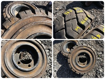 КОЛЕСО СЦЕЛАЯ ВИЛКА 16X6-8 16X6.00-8 160/60-8 QUICK 80% MAGNUM